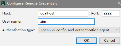 clion toolchain ssh cofig